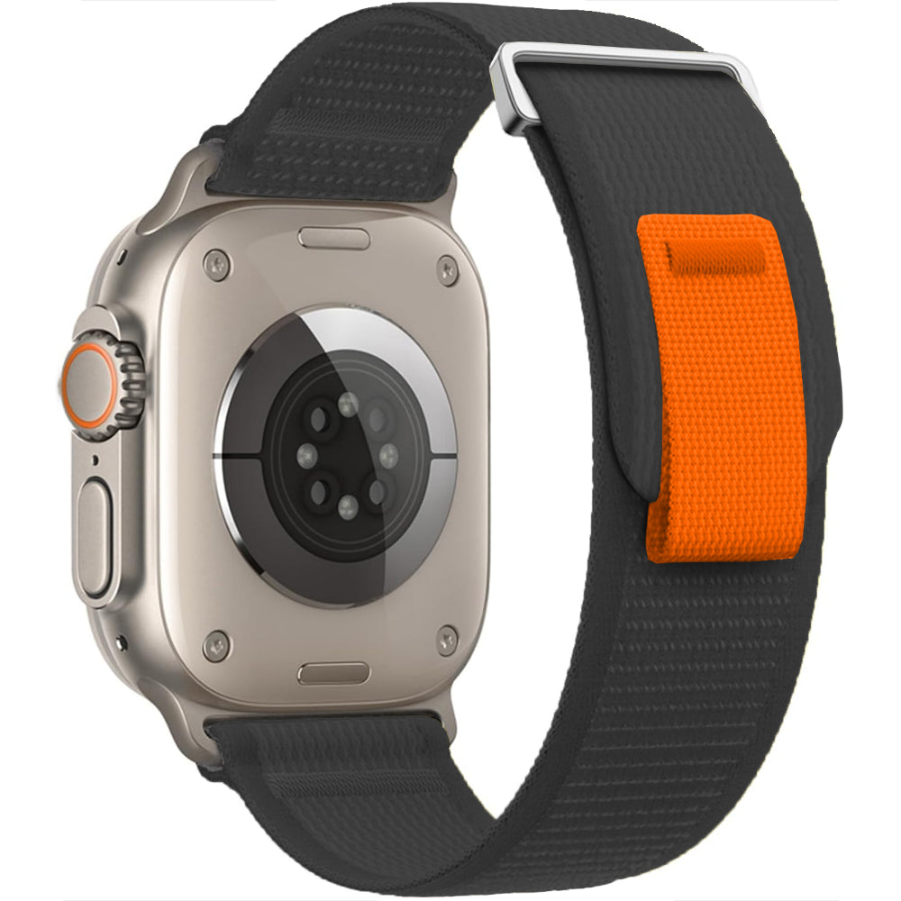 Curea Trail Expedition - Apple Watch 1/2/3/4/5/6/7/8/9/SE - 38/40/41 MM - Negru