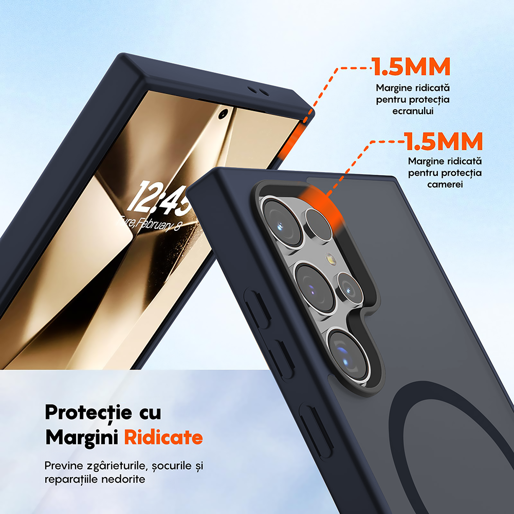 Husa MagSafe - Samsung Galaxy S24 Ultra - Albastru