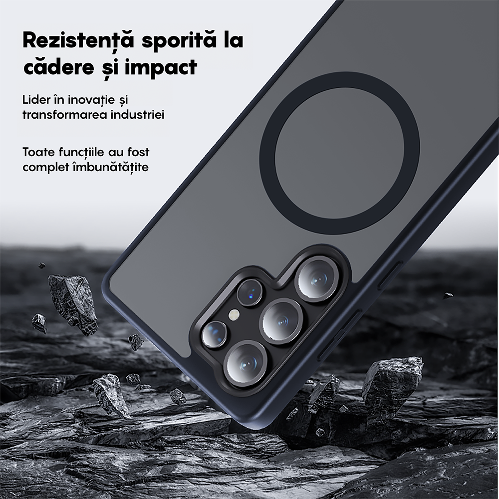 Husa MagSafe - Samsung Galaxy S25 Ultra - Albrastru