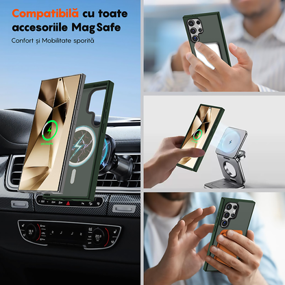 Husa MagSafe - Samsung Galaxy S24 Ultra - Verde