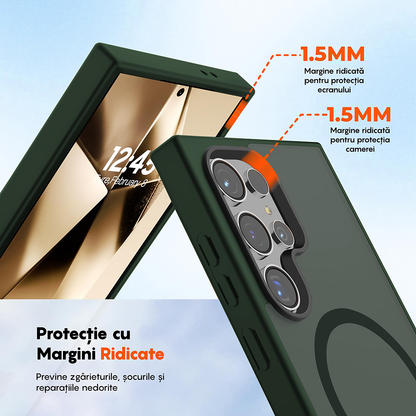 Husa MagSafe - Samsung Galaxy S24 Ultra - Verde