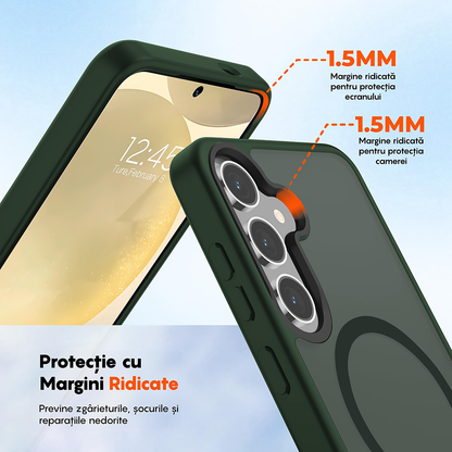 Husa MagSafe - Samsung Galaxy S25 Plus - Verde