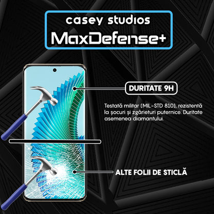 Folie Sticla MaxDefense+ - Honor Magic6 Lite - Negru