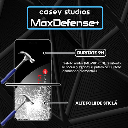 Folie Sticla MaxDefense+ - Xiaomi 14 Civi - Negru