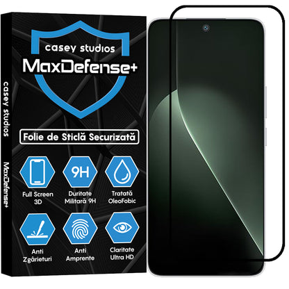 Folie Sticla MaxDefense+ - Honor GT - Negru