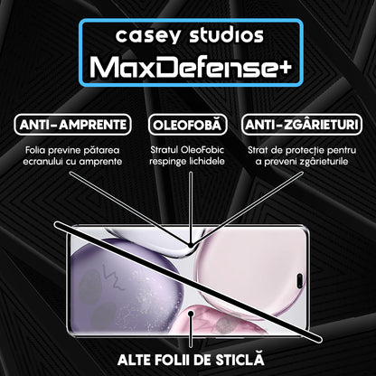 Folie Sticla MaxDefense+ - Honor Magic7 Lite - Negru