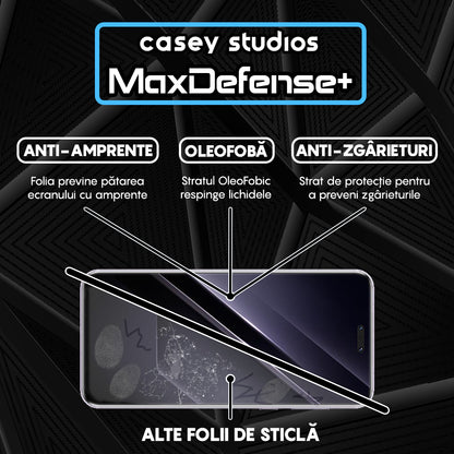 Folie Sticla MaxDefense+ - Honor Magic7 RSR Porsche Design - Negru