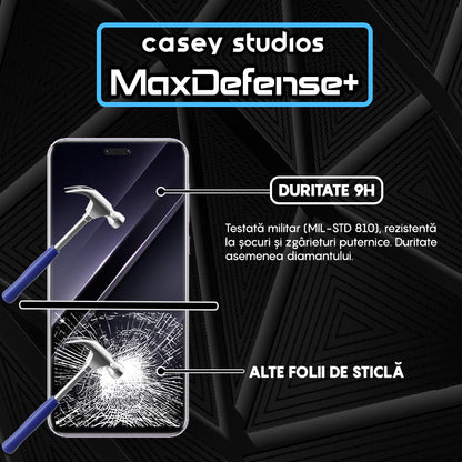 Folie Sticla MaxDefense+ - Honor Magic7 RSR Porsche Design - Negru