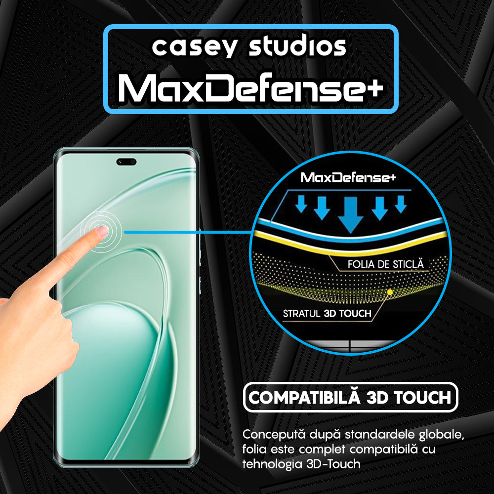 Folie Sticla MaxDefense+ - Huawei Enjoy 70X - Clear