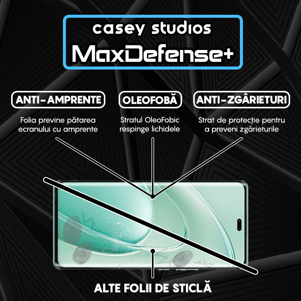 Folie Sticla MaxDefense+ - Huawei Enjoy 70X - Clear