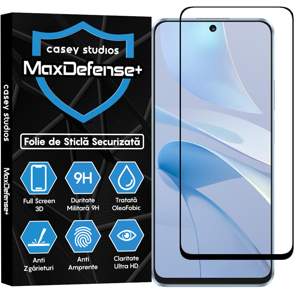 Folie Sticla MaxDefense+ - Huawei nova 13i - Clear