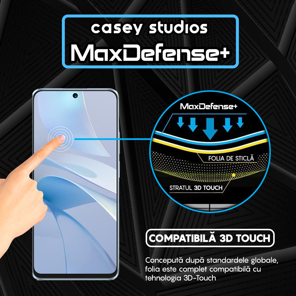 Folie Sticla MaxDefense+ - Huawei nova 13i - Clear