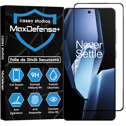 Folie Sticla MaxDefense+ - OnePlus Ace 5 - Clear
