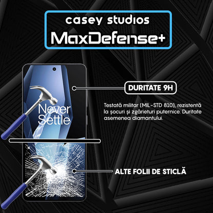 Folie Sticla MaxDefense+ - OnePlus Ace 5 - Clear