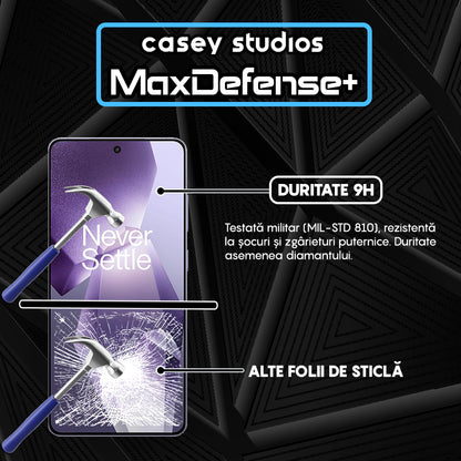 Folie Sticla MaxDefense+ - OnePlus Ace 5 Pro - Negru