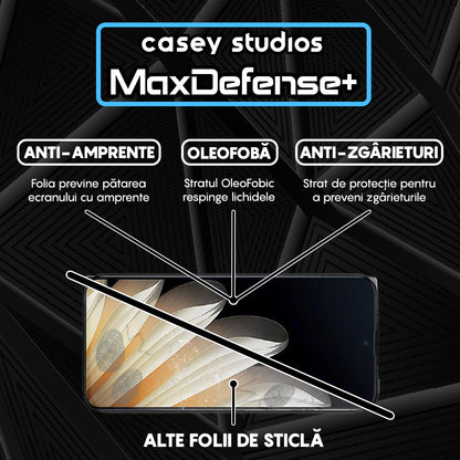 Folie Sticla MaxDefense+ - Oppo Find N5 - Negru