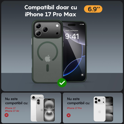 Husa MagSafe - iPhone 17 Pro Max - Verde Deschis