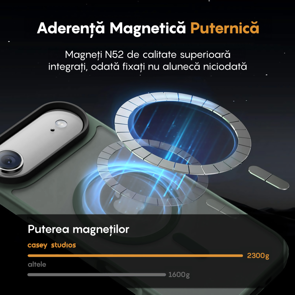 Husa MagSafe - iPhone 17 Air - Verde Deschis