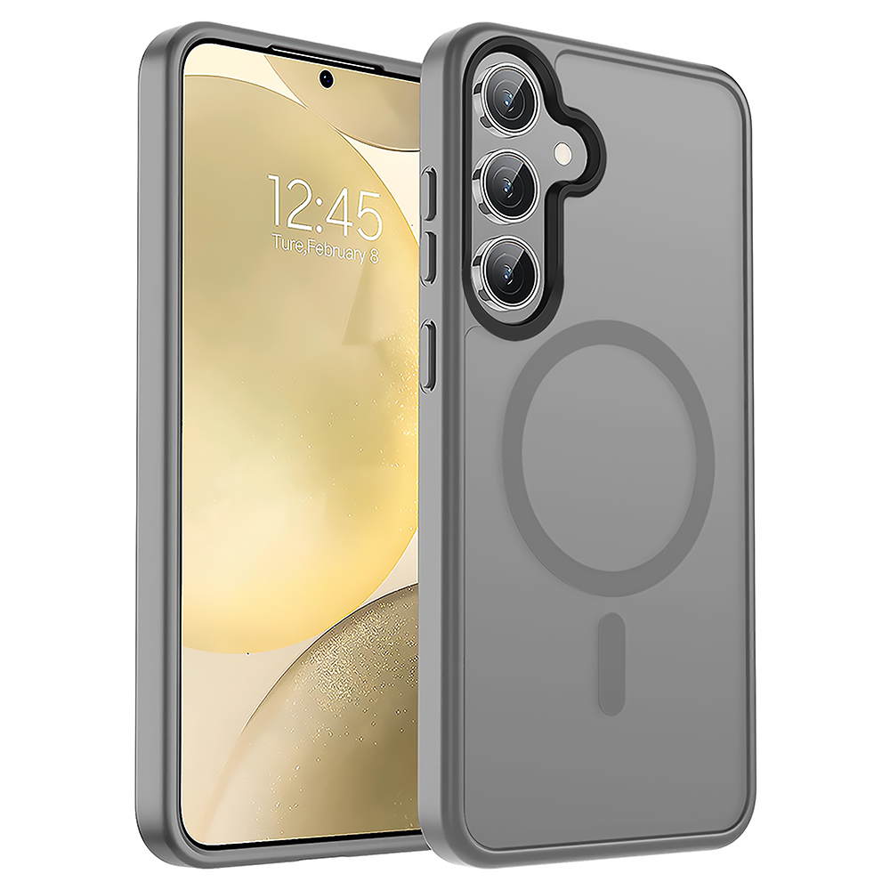 Husa MagSafe - Samsung Galaxy S24 Plus - Gri Deschis