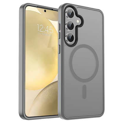 Husa MagSafe - Samsung Galaxy S24 Plus - Gri Deschis