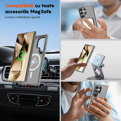 Husa MagSafe - Samsung Galaxy S24 Ultra - Gri Deschis