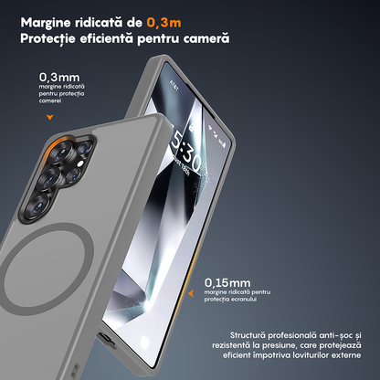 Husa MagSafe - Samsung Galaxy S25 Ultra - Gri Deschis