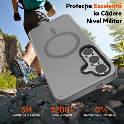 Husa MagSafe - Samsung Galaxy S24 - Gri Deschis