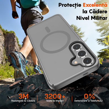 Husa MagSafe - Samsung Galaxy S25 Plus - Gri Deschis