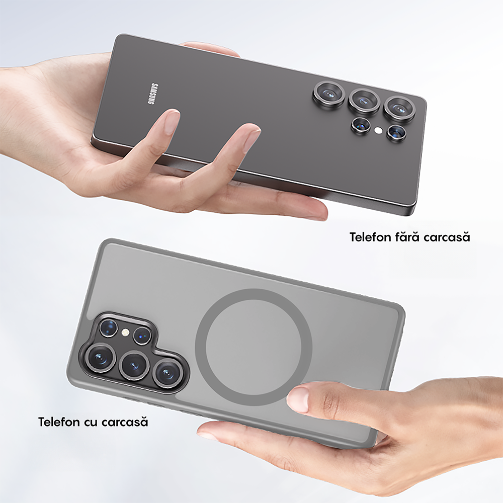 Husa MagSafe - Samsung Galaxy S25 Ultra - Gri Deschis