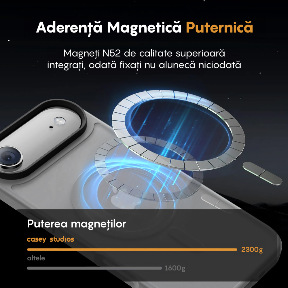 Husa MagSafe - iPhone 17 Air - Gri Deschis