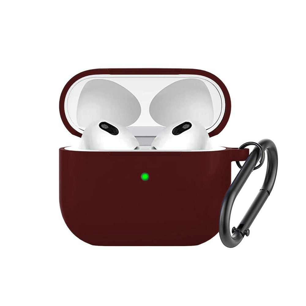 Husa Soft Silicone - AirPods 3 - Burgundy