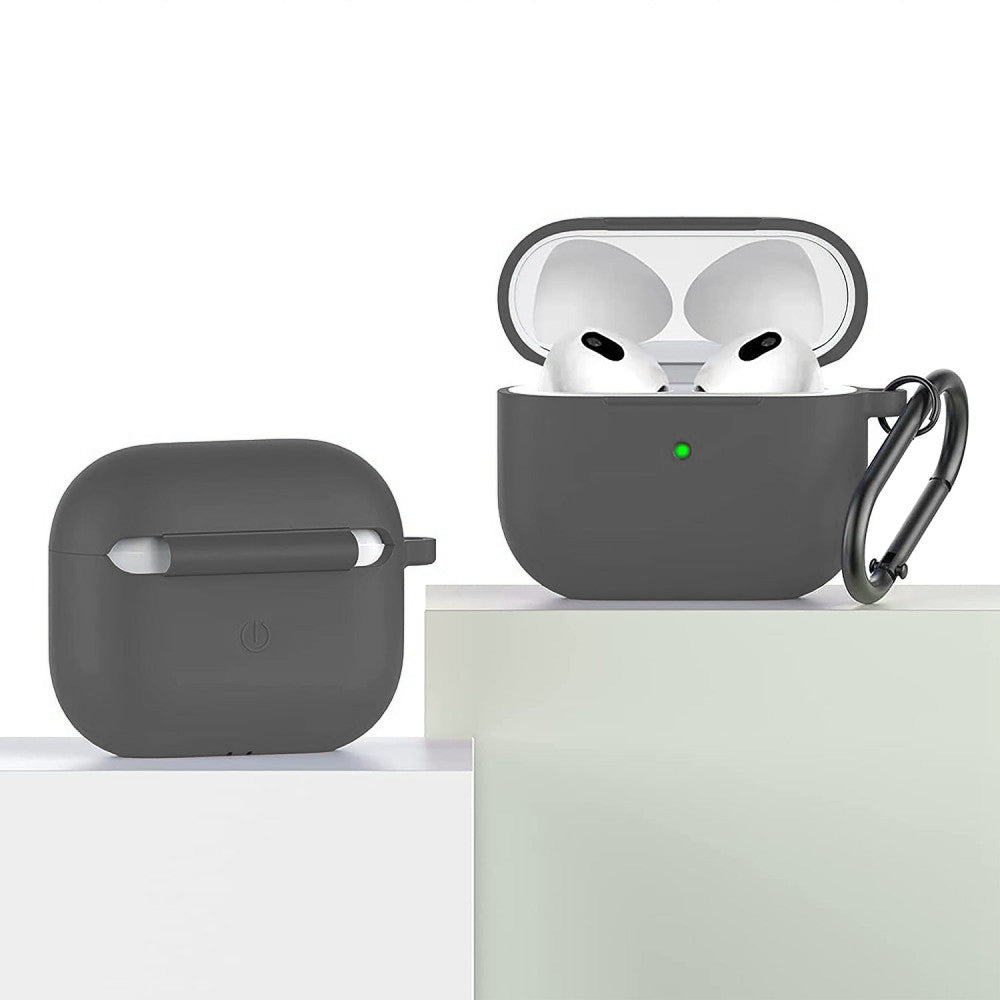 Husa Soft Silicone - AirPods 3 - Dark Gray