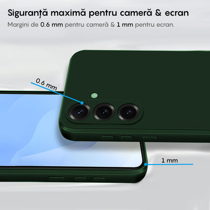 Husa Soft Silicone - Samsung Galaxy S25 Plus - Webster Green