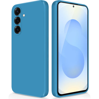 Husa Soft Silicone - Samsung Galaxy S25 - Cadet Blue