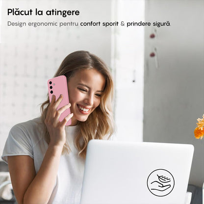 Husa Soft Silicone - Samsung Galaxy S25 - Roz