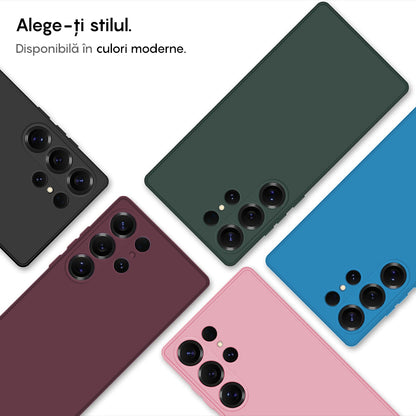 Husa Soft Silicone - Samsung Galaxy S25 Ultra - Roz