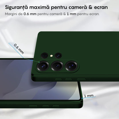 Husa Soft Silicone - Samsung Galaxy S25 Ultra - Webster Green