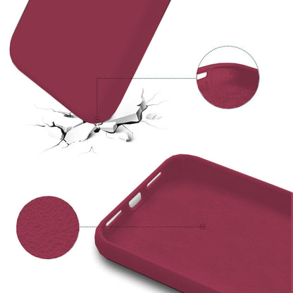 Husa Soft Silicone - iPhone 13 Mini - Burgundy