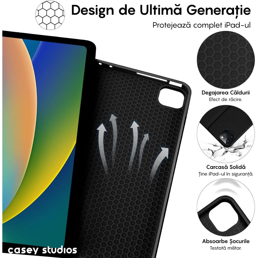 Husa MagneticK - iPad Pro 9.7"/Air 2/1 9.7" - Negru
