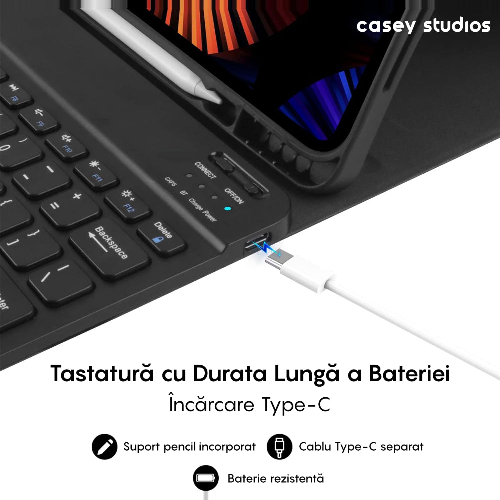 Husa MagneticK - iPad Pro 9.7"/Air 2/1 9.7" - Negru