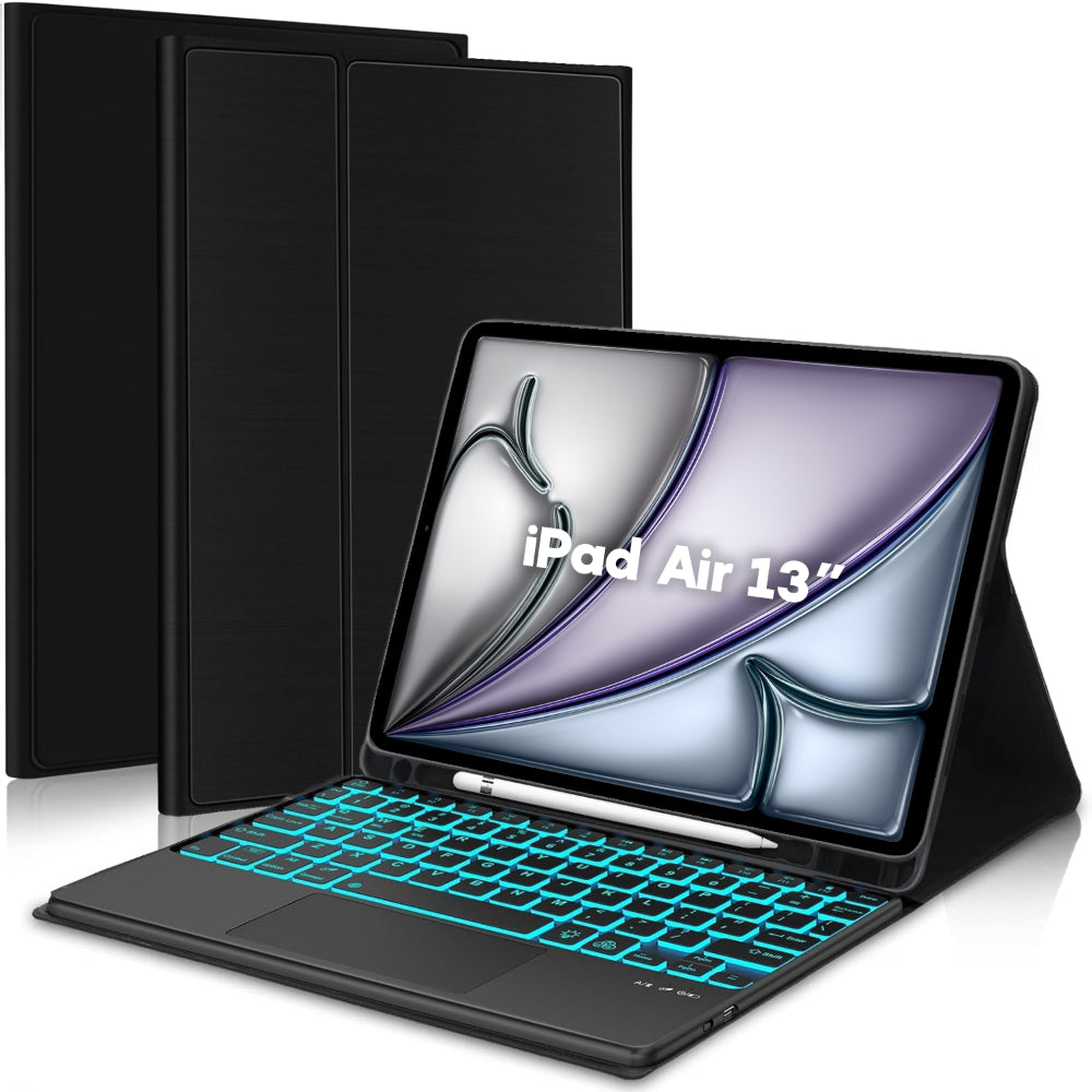 Husa MagneticT - iPad Air 13 2024/ iPad Pro 12.9" 2022/2021/2020/2018 - Negru