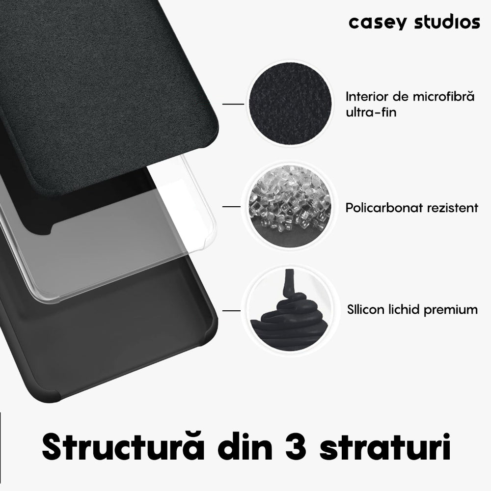 Husa Soft Silicone - Huawei P30 Lite/P30 Lite New Edition - Negru