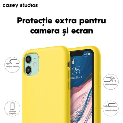 Husa Soft Silicone - iPhone 11 - Yellow