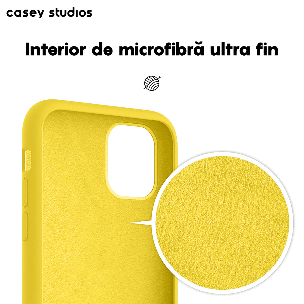 Husa Soft Silicone - iPhone 11 - Yellow