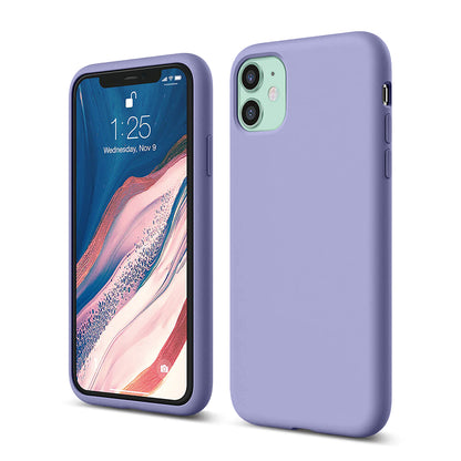 Husa Soft Silicone - iPhone 11 - Light Lilac