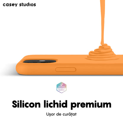 Husa Soft Silicone - iPhone 11 - Nectarine