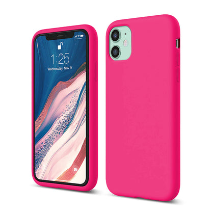 Husa Soft Silicone - iPhone 11 - Fuchsia