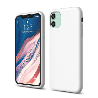 Husa Soft Silicone - iPhone 11 - Alb