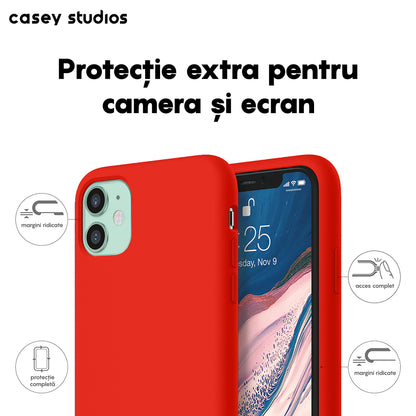 Husa Soft Silicone - iPhone 11 - Red