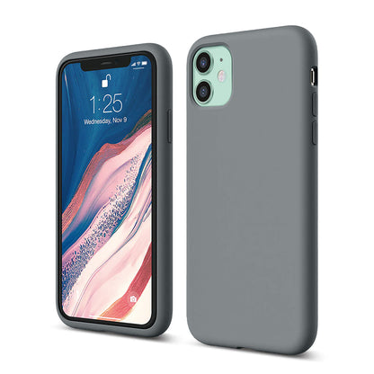 Husa Soft Silicone - iPhone 11 - Dark Gray